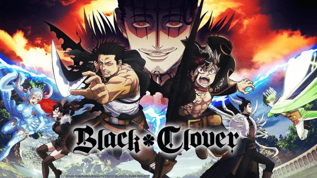 en iyi fantastik animeler - büyü animeleri - black clover