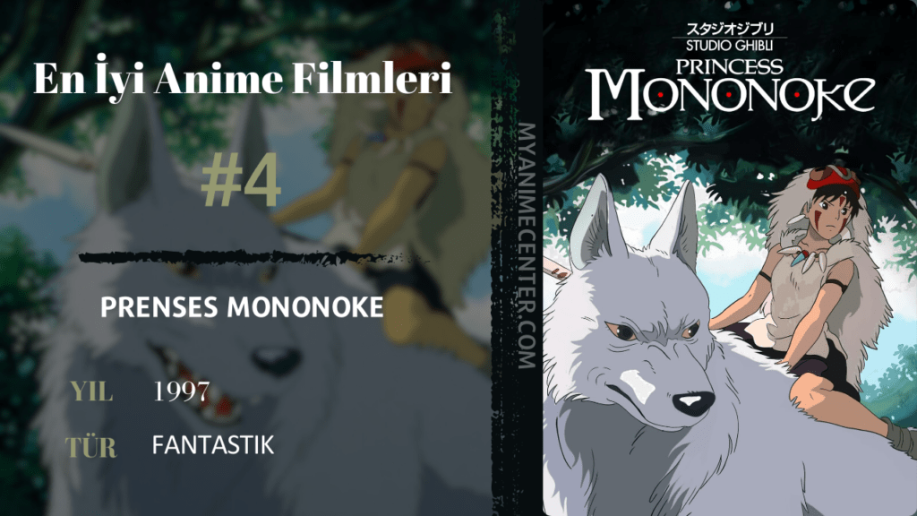 en iyi anime filmleri - 4 - prenses mononoke