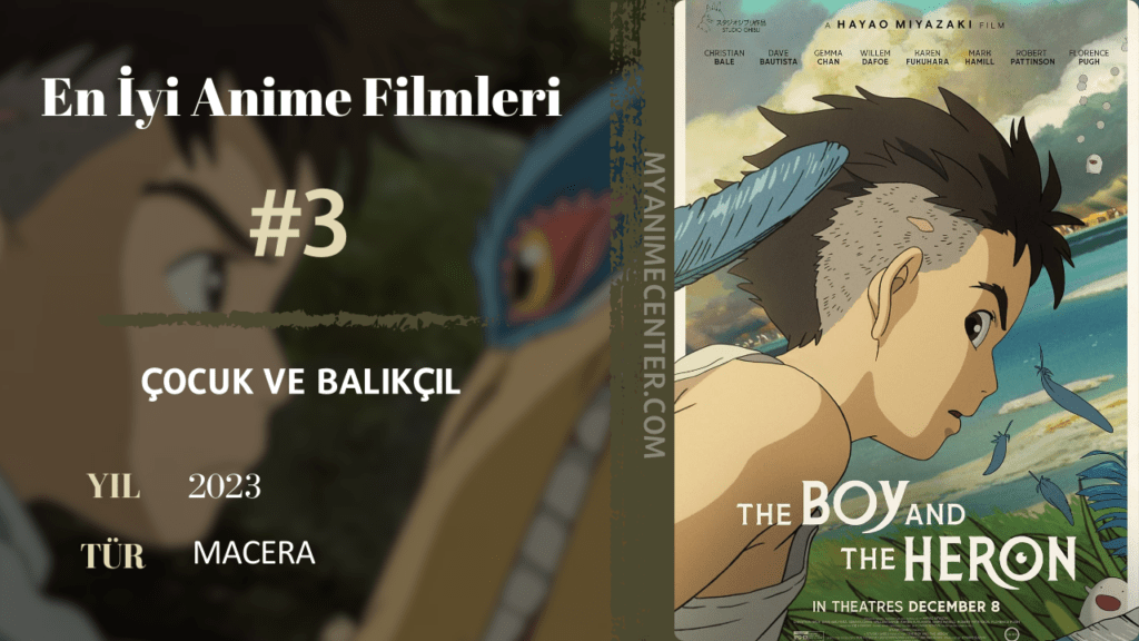 en iyi anime filmleri - 3 - çocuk ve balıkçıl - the boy and the heron