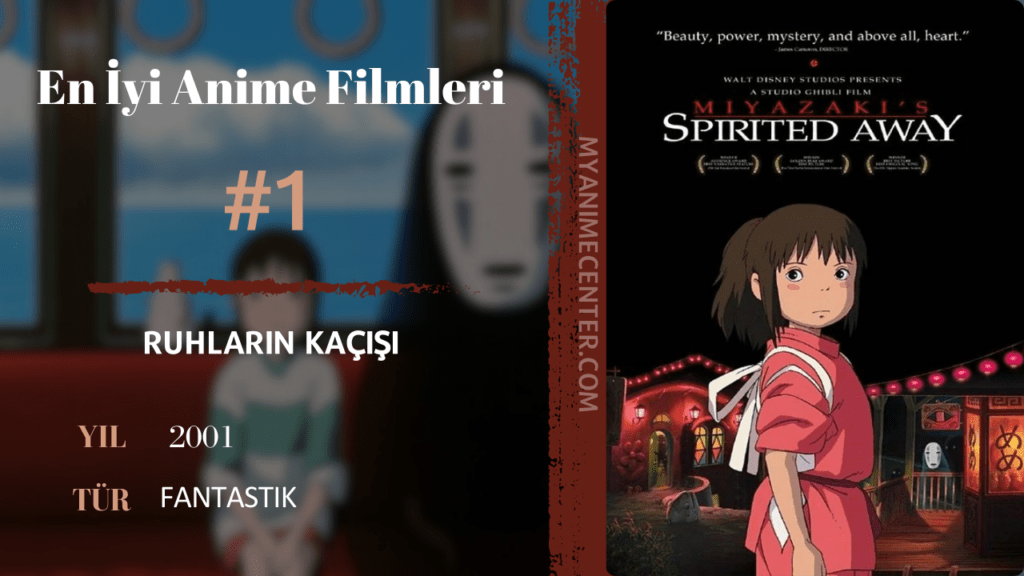 en iyi anime filmleri - 1 - ruhların kaçışı - spirited away