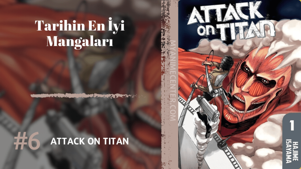 en iyi mangalar - attack on titan