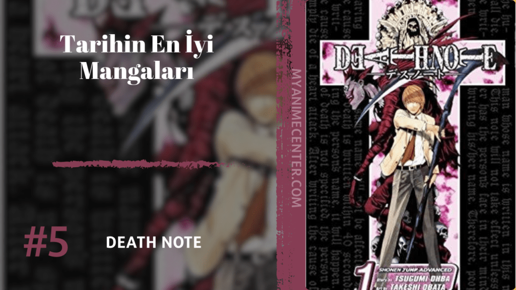 en iyi mangalar - death note